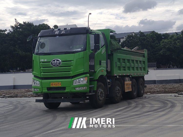 2022 FAW Jiefang J6P 380 hp 8X4 5.6 m