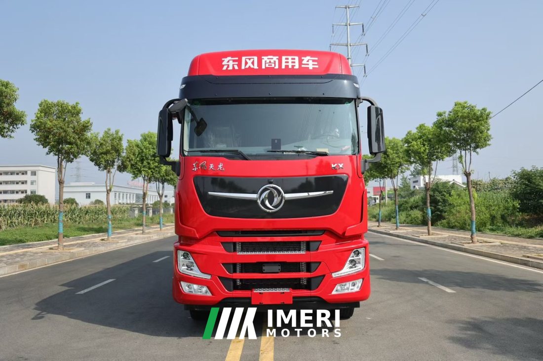 Dongfeng Celestial Flagship KX 580 hp 8X4 9.4 m - სატვირთო ჩინეთიდან