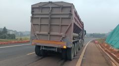 8 m x2.55 m 3-axle dump semi-trailer - фото 4