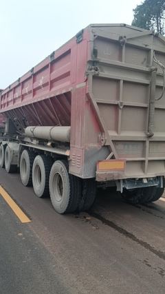 8 m x2.55 m 3-axle dump semi-trailer - фото 5