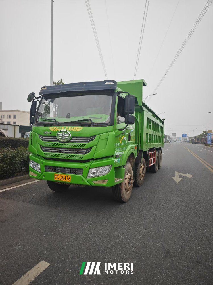 2021 FAW Jiefang Han V 340 hp 8X4 6.5 m