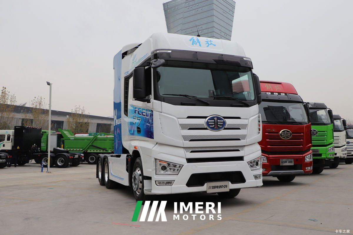 2025 FAW Jiefang J7 electric tractor truck 6X4