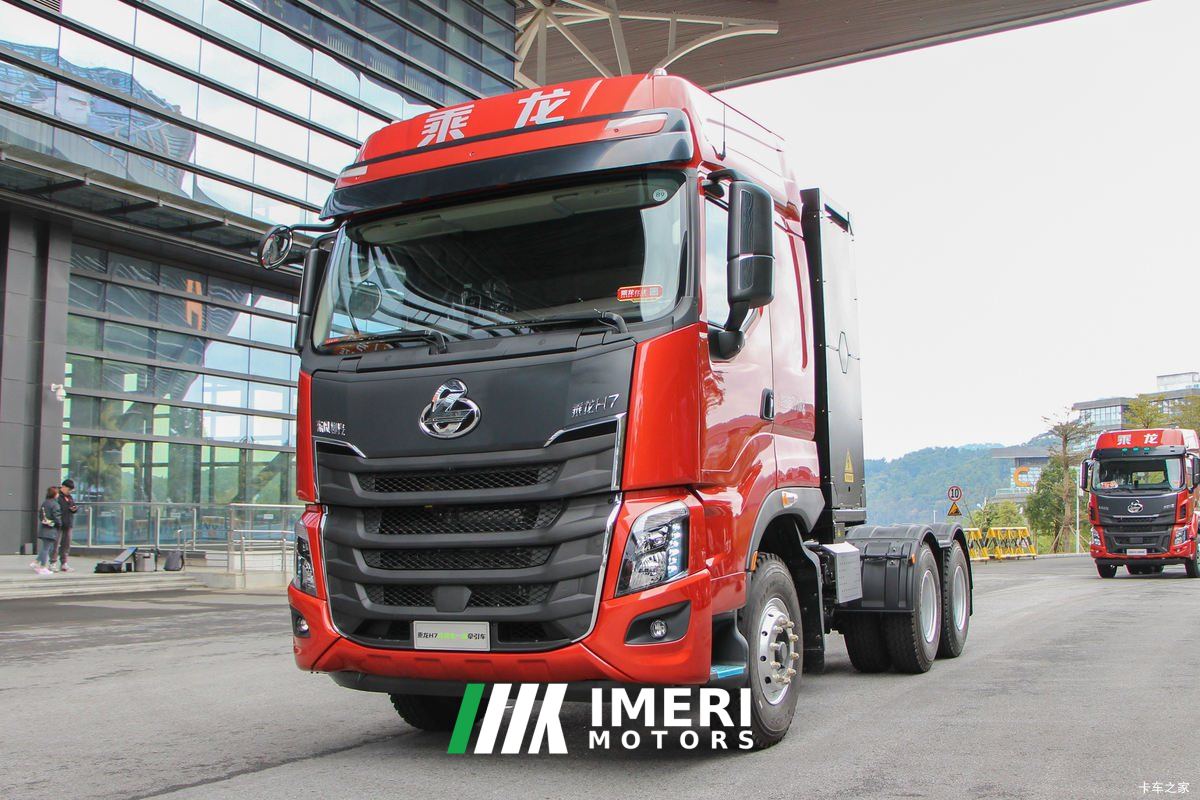 2025 Dongfeng Liuzhou Chenglong H7 electric tractor truck 6X4