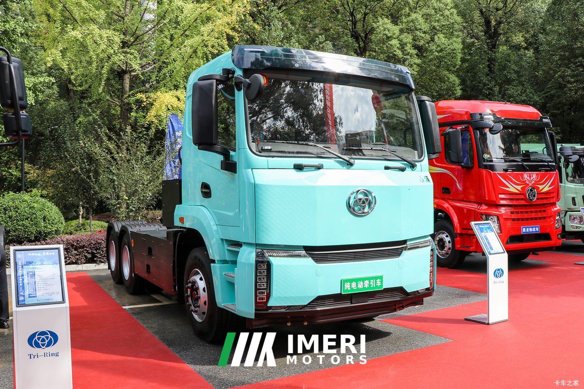2025 Sanhuan Shitong Haolong electric tractor truck 6X4