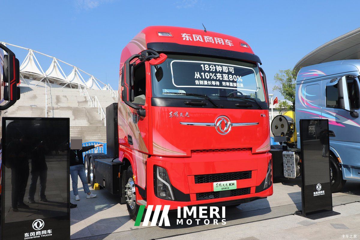 2025 Dongfeng Tianlong KH electric tractor truck 707 hp 6X4