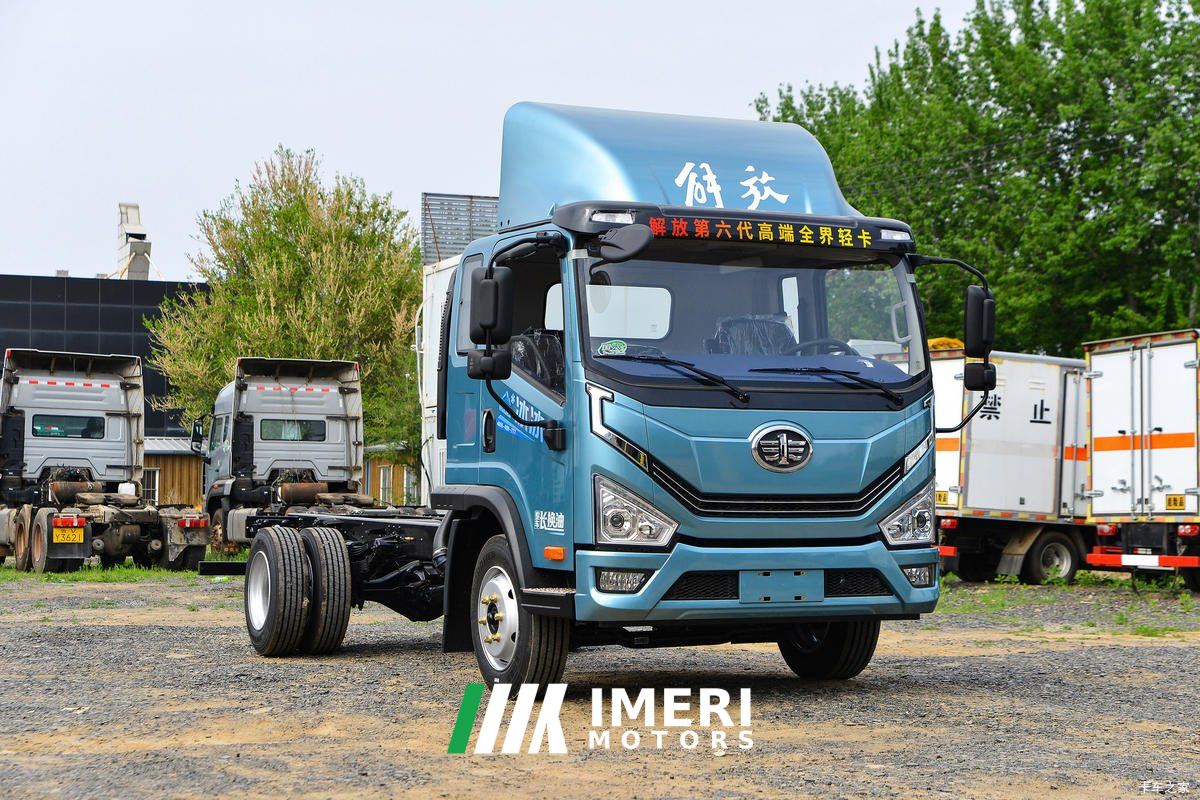2025 FAW Jiefang light truck Tiger 6G refrigerated truck 180 hp 4X2 4.78 m