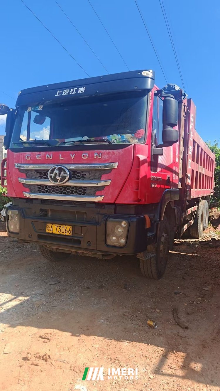 SAIC Hongyan Genlyon 350 hp 6X4 6.4 m - სატვირთო ჩინეთიდან