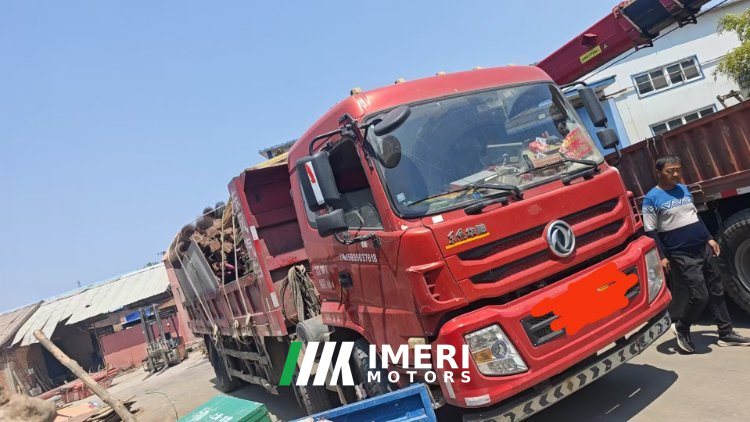 Dongfeng Huashen D912 220 hp 6X2 7.2 m - სატვირთო ჩინეთიდან