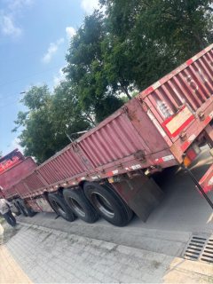 m x m 3 flatbed semi-trailer - photo 1