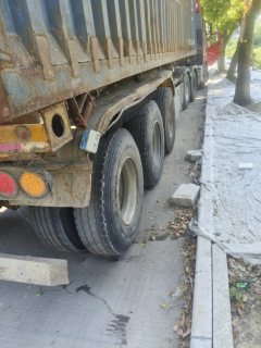 10.5 m x2.55 m 3 semi-trailer - ფოტო 3