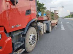 11.5 m x2.35 m 1 flatbed semi-trailer - ფოტო 3