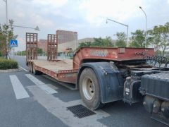 11.5 m x2.35 m 1 flatbed semi-trailer - ფოტო 4