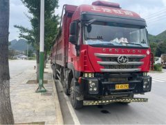 SAIC Hongyan Genlyon 450 hp 8X4 8.6 m - photo 3