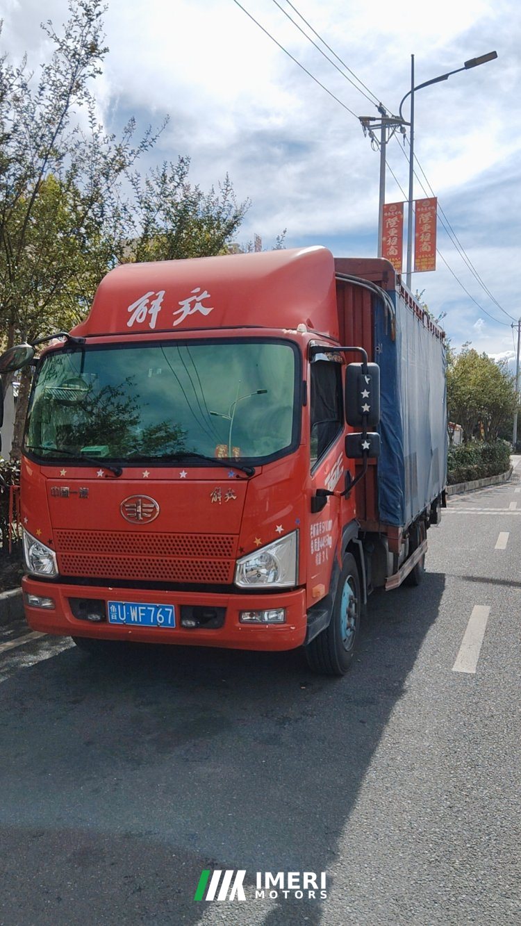 FAW Jiefang J6F 160 hp 4X2 4.2 m - სატვირთო ჩინეთიდან