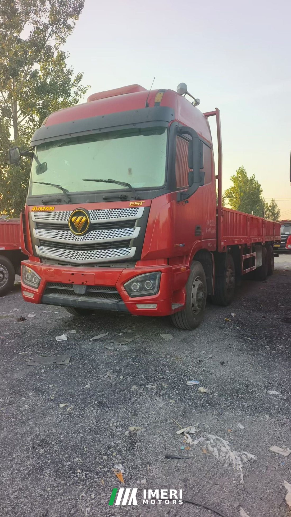 Foton Auman EST 460 hp 8X4 9.45 m - truck from China