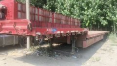 17.5 m x3 m 3 flatbed semi-trailer - ფოტო 1
