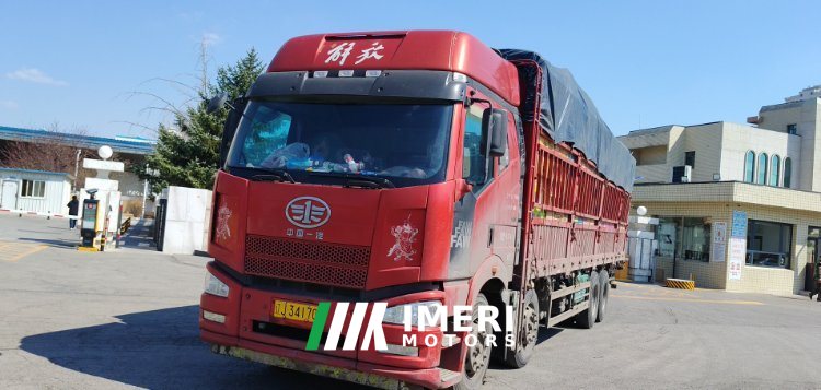 FAW Jiefang J6P 350 hp 8X4 9.6 m - სატვირთო ჩინეთიდან