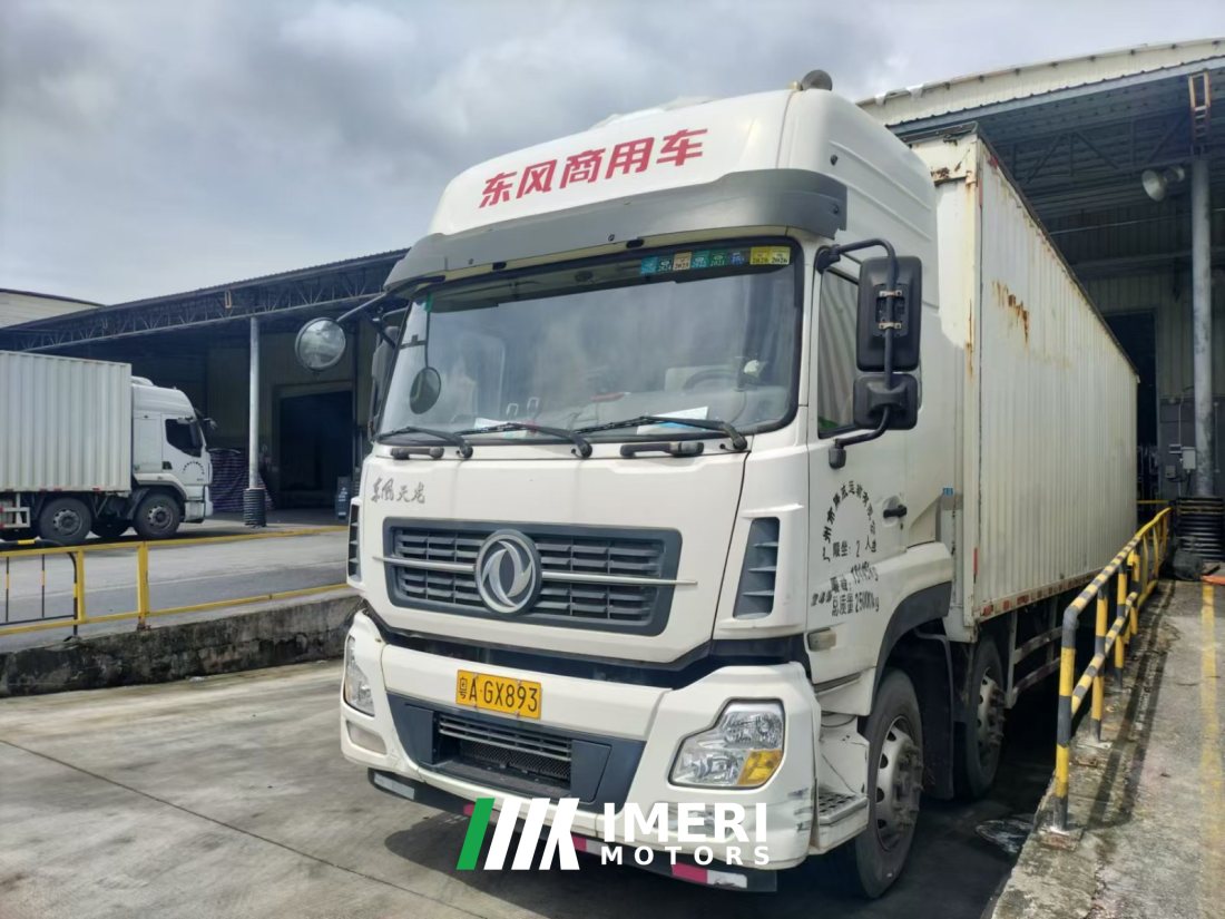 Dongfeng Tianlong 245 hp 6X2 9.6 m - სატვირთო ჩინეთიდან
