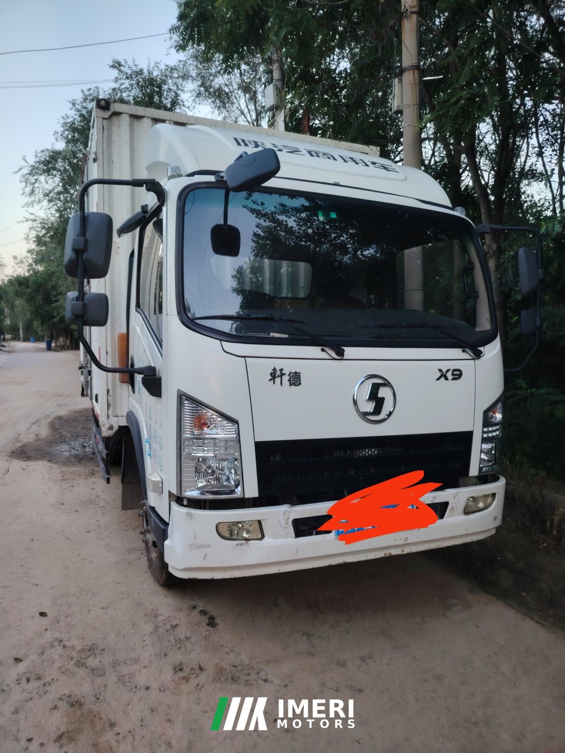 Shacman X9 150 hp 4X2 4.2 m - სატვირთო ჩინეთიდან