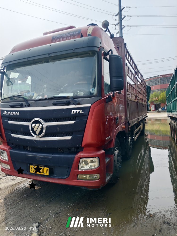 2021 Foton Auman GTL 280 hp 6X2 7.8 m