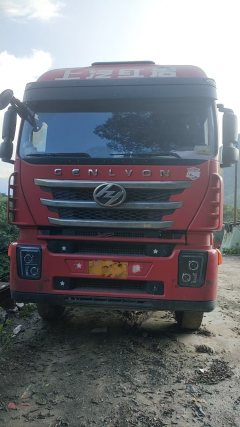 SAIC Hongyan Genlyon 440 hp 6X4 6.8 m - ფოტო 1