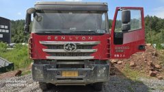 SAIC Hongyan Genlyon 450 hp 8X4 8 m - ფოტო 1