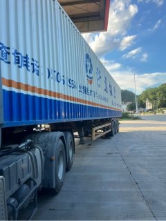 13.95 m x2.5 m 3 box body semi-trailer - ფოტო 3