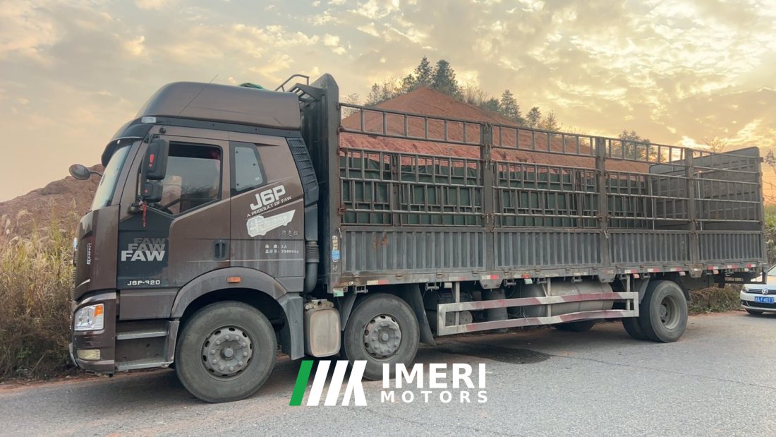 FAW Jiefang J6P 320 hp 6X2 9.4 m - სატვირთო ჩინეთიდან