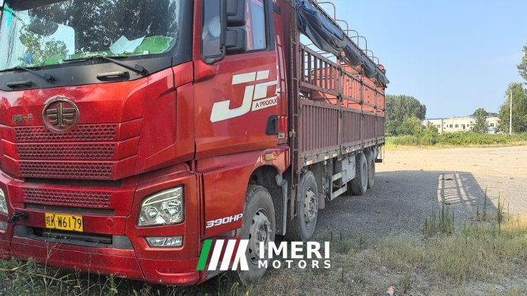 2021 FAW Jiefang JH6 460 hp 8X4 9.5 m