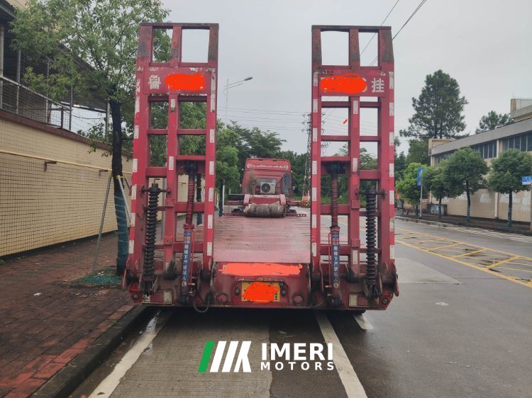 13.00 m x3 m 3 flatbed semi-trailer - სატვირთო ჩინეთიდან