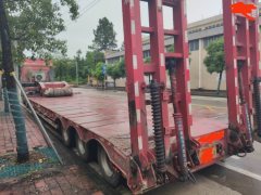 13.00 m x3 m 3 flatbed semi-trailer - ფოტო 3
