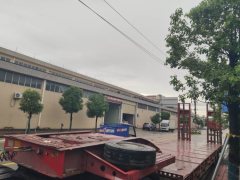 13.00 m x3 m 3 flatbed semi-trailer - ფოტო 5