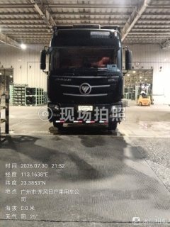 Foton Auman GTL 320 hp 8X2 9.53 m - ფოტო 1