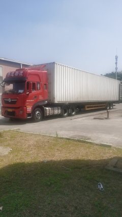 17.5 m x3 m 2 box body semi-trailer - ფოტო 1