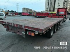 13.75 m x3 m 3 flatbed semi-trailer - ფოტო 2