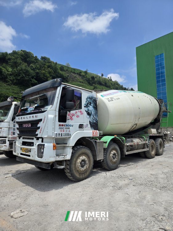 SAIC Hongyan Genlyon 390 hp 8X4 - სატვირთო ჩინეთიდან