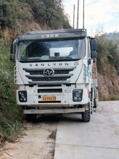 SAIC Hongyan Genlyon 350 hp 8X4 - ფოტო 1