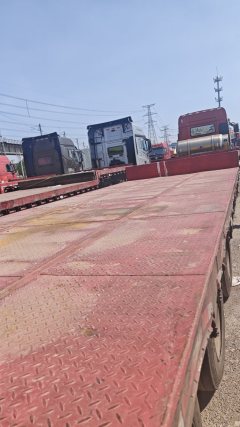 13 m x3 m flatbed semi-trailer - ფოტო 2