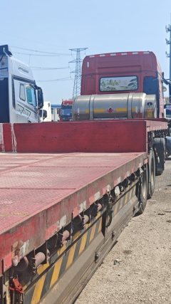 13 m x3 m flatbed semi-trailer - ფოტო 3