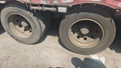 13 m x3 m flatbed semi-trailer - ფოტო 5