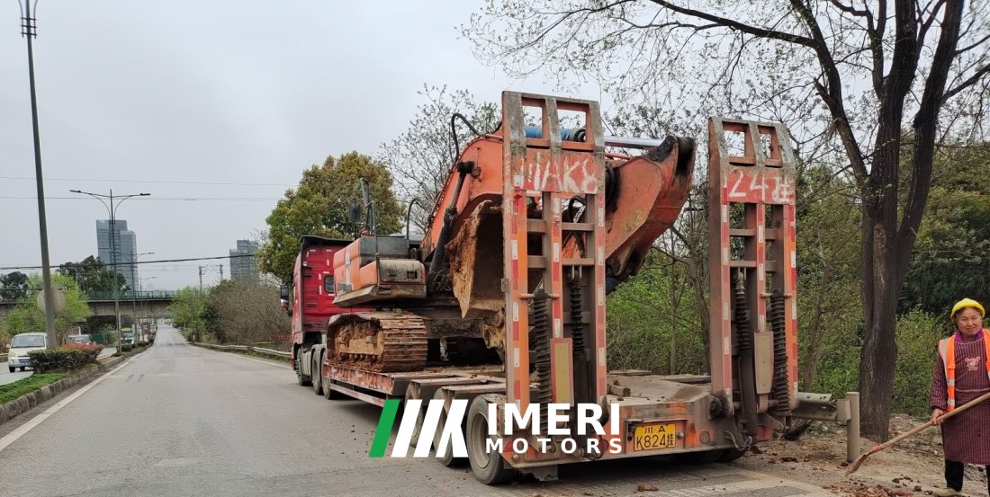 12 m x3 m 3 flatbed semi-trailer - სატვირთო ჩინეთიდან