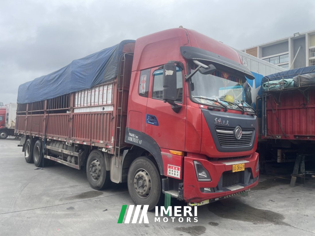 Dongfeng Tianlong KL 465 hp 8X4 9.6 m - სატვირთო ჩინეთიდან