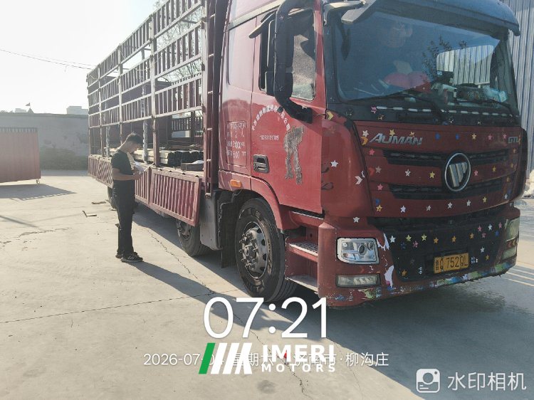 Foton Auman GTL 320 hp 6X2 9.56 m - სატვირთო ჩინეთიდან