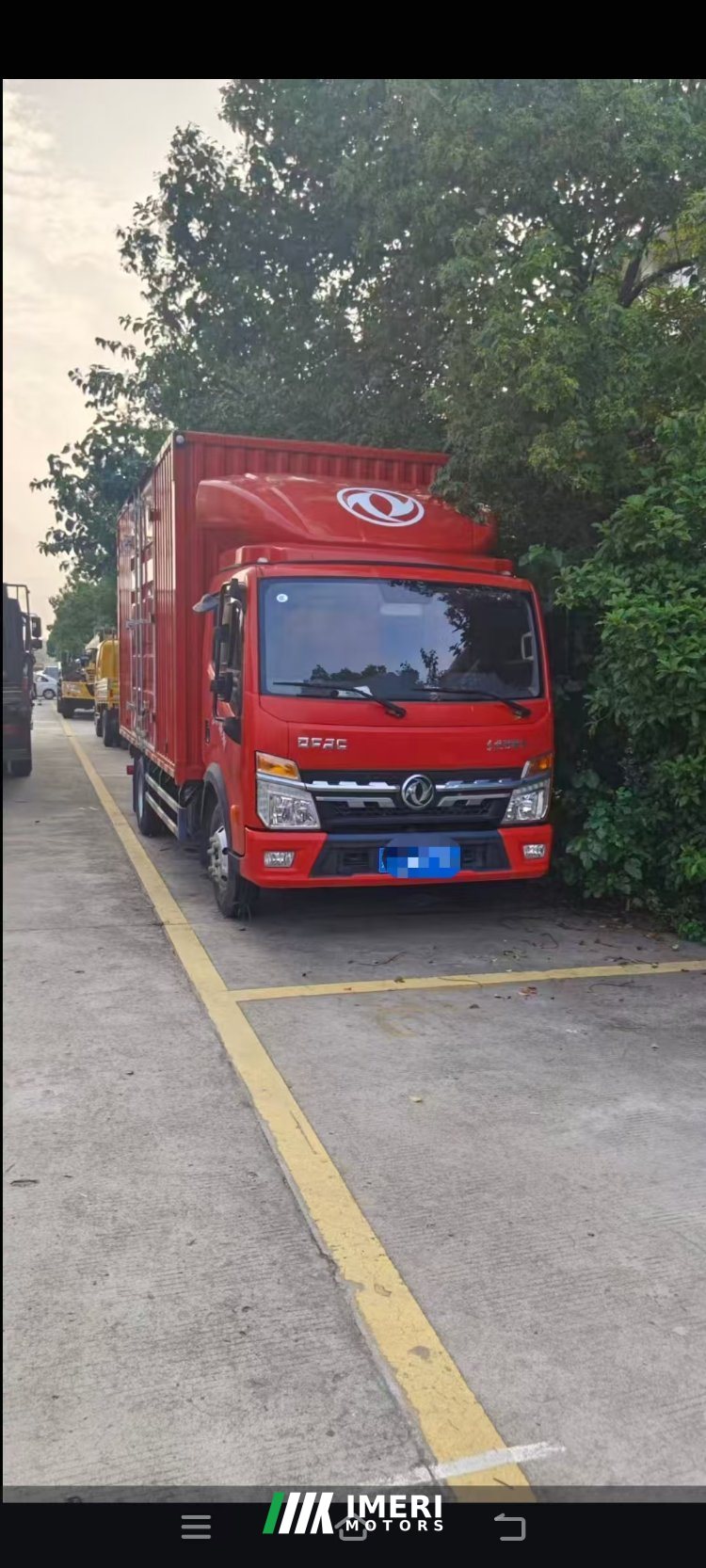 Dongfeng Duolika D5 125 hp 4X2 4 m - სატვირთო ჩინეთიდან