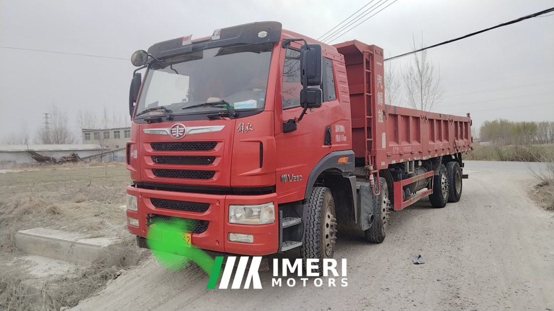 FAW Jiefang Han V 260 hp 8X2 7.2 m - truck from China