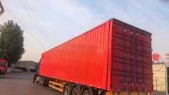 15.5 m x2.8 m 3 box body semi-trailer - photo 2