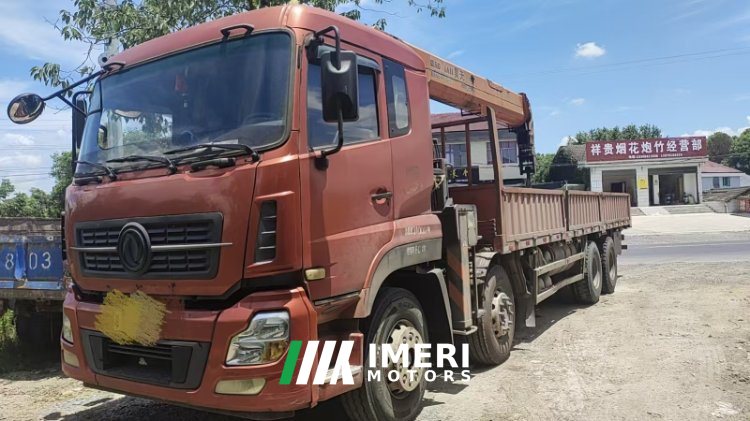 Dongfeng 300 hp 8X8 8.5 m - სატვირთო ჩინეთიდან