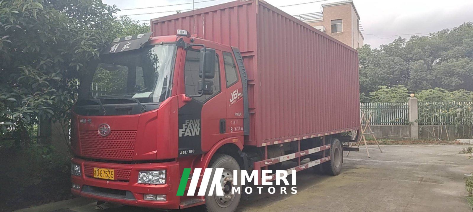 2019 FAW Jiefang J6L 180 hp 4X2 6.8 m