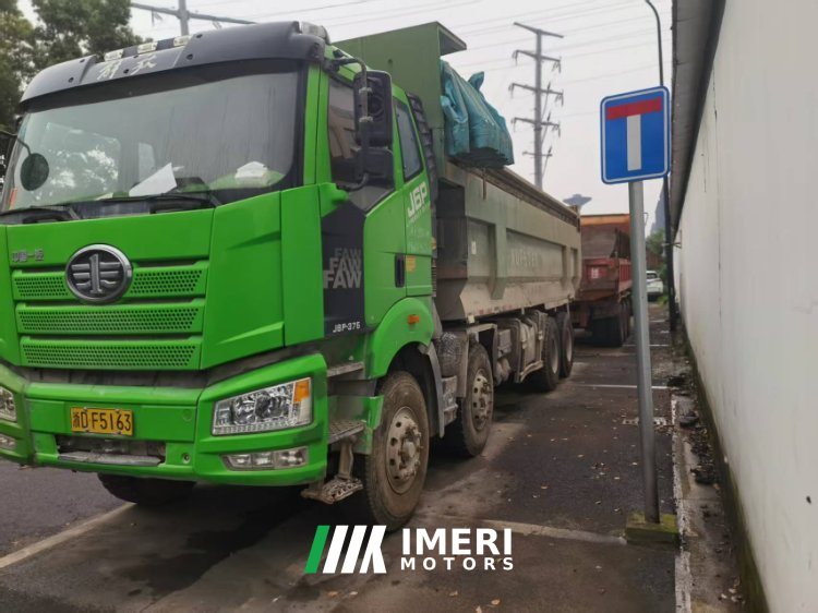 2019 FAW Jiefang J6P 375 hp 8X4 7.8 m