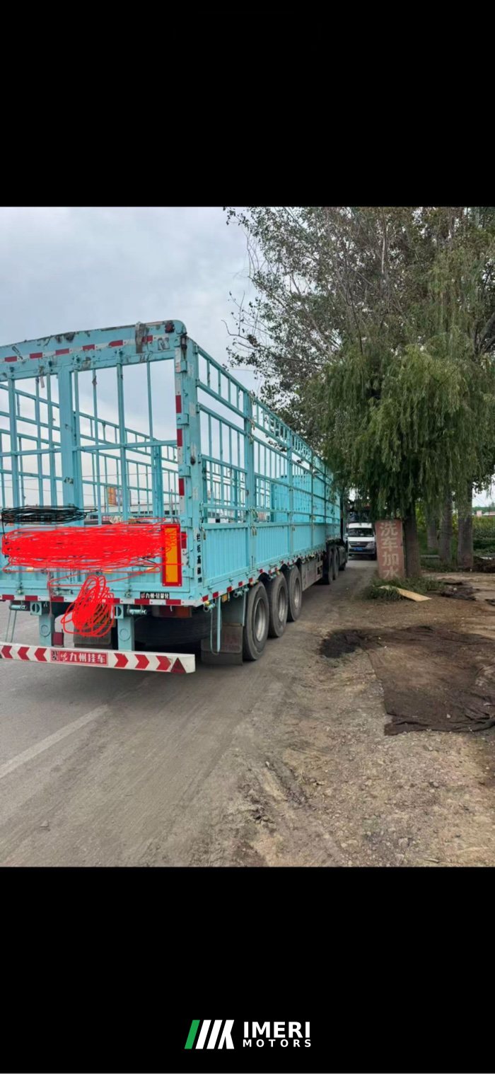13 m x2.55 m 3 stake body semi-trailer - სატვირთო ჩინეთიდან